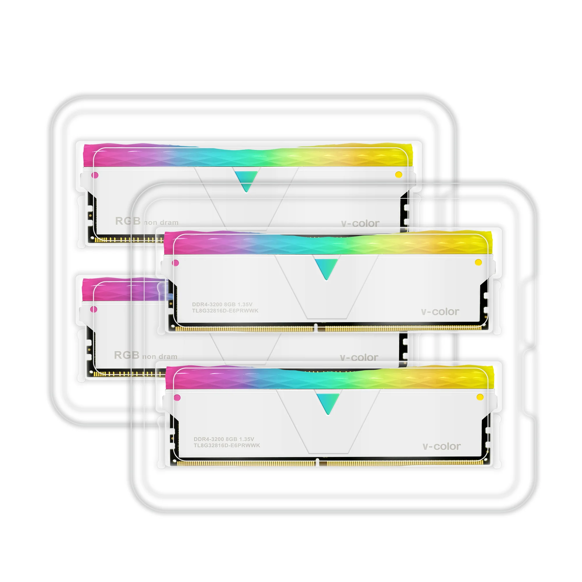 DDR4 | SCC Kit 2+2 Prism Pro RGB | 16GB (8GBx2) | Gaming Memory | U-DIMM - Image 12