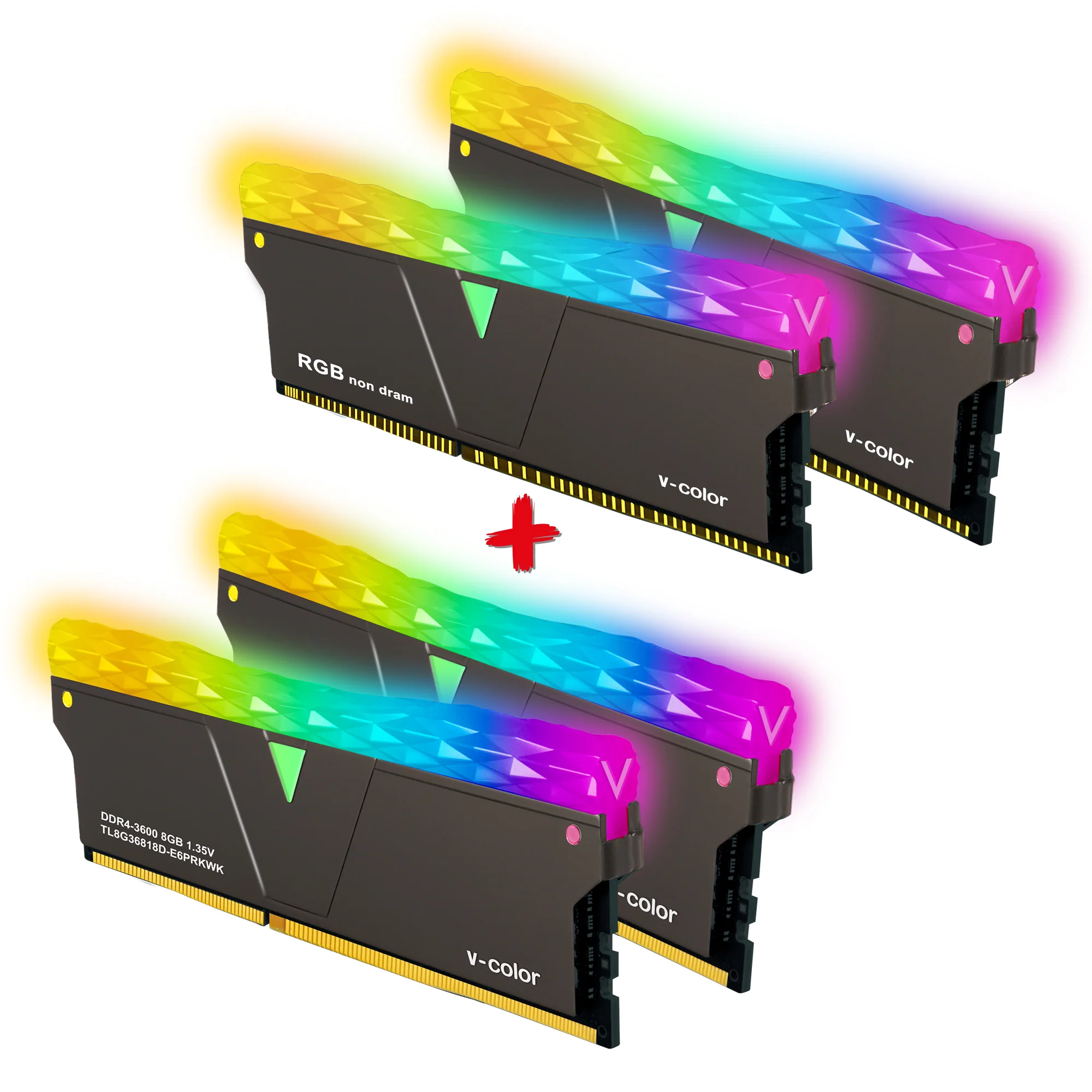 DDR4 | SCC Kit 2+2 Prism Pro RGB | 16GB (8GBx2) | Gaming Memory | U-DIMM - Image 14