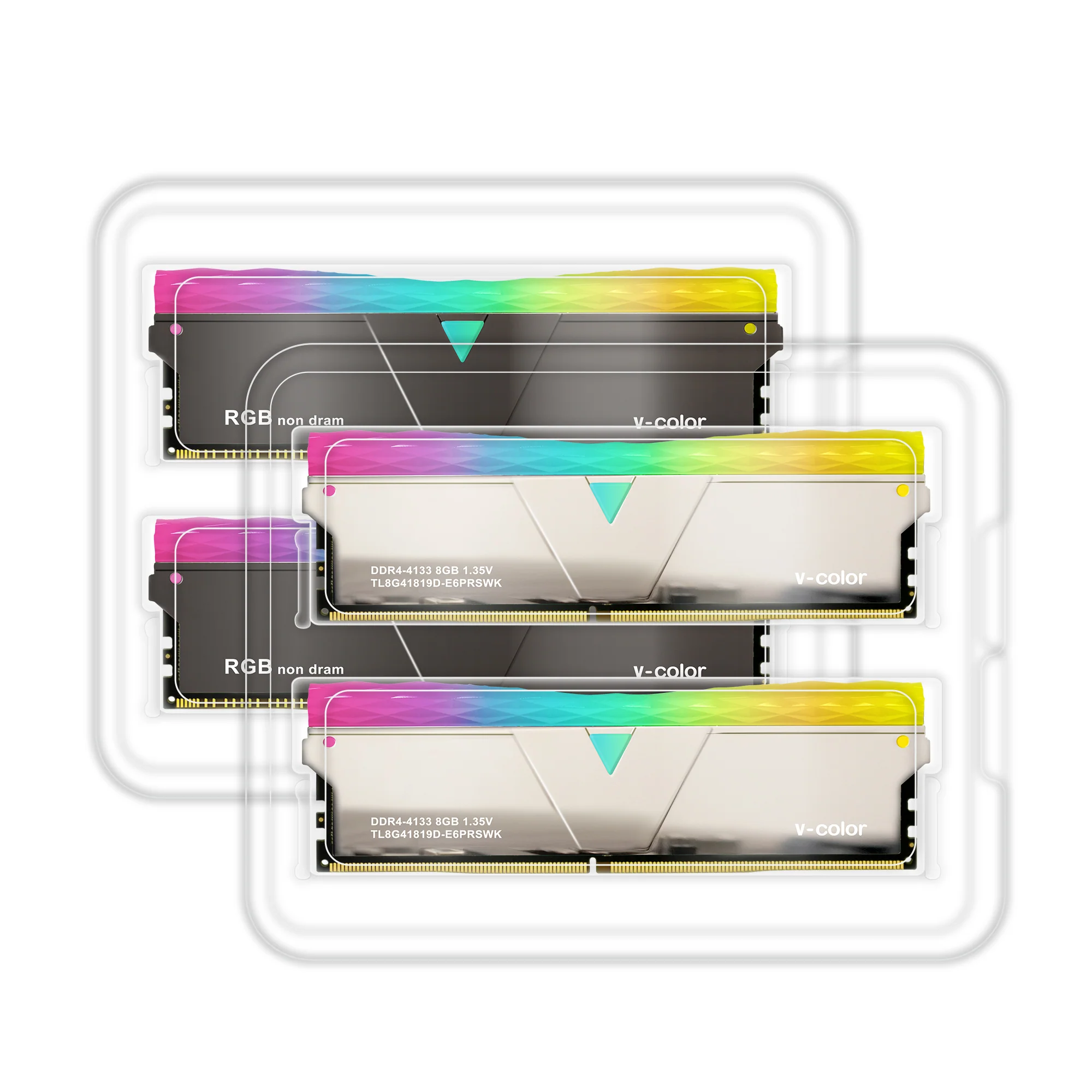 DDR4 | SCC Kit 2+2 Prism Pro RGB | 16GB (8GBx2) | Gaming Memory | U-DIMM - Image 32