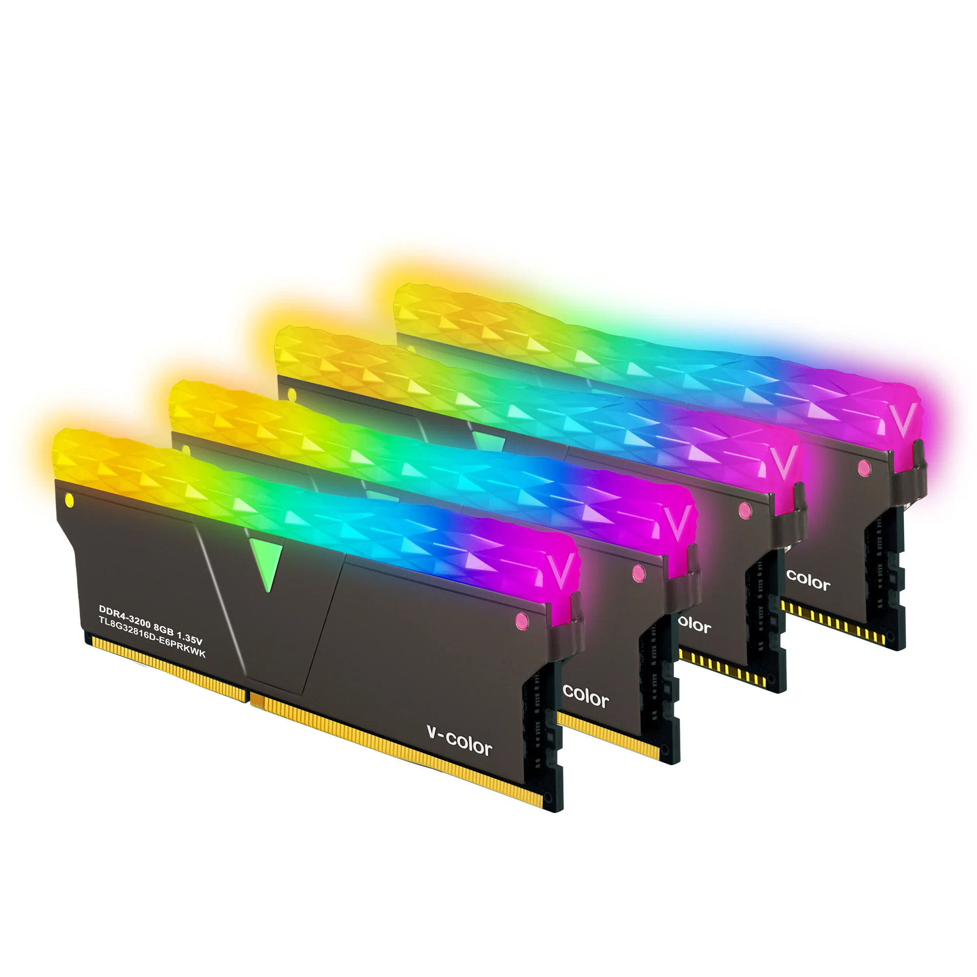 DDR4 | SCC Kit 2+2 Prism Pro RGB | 16GB (8GBx2) | Gaming Memory | U-DIMM - Image 6