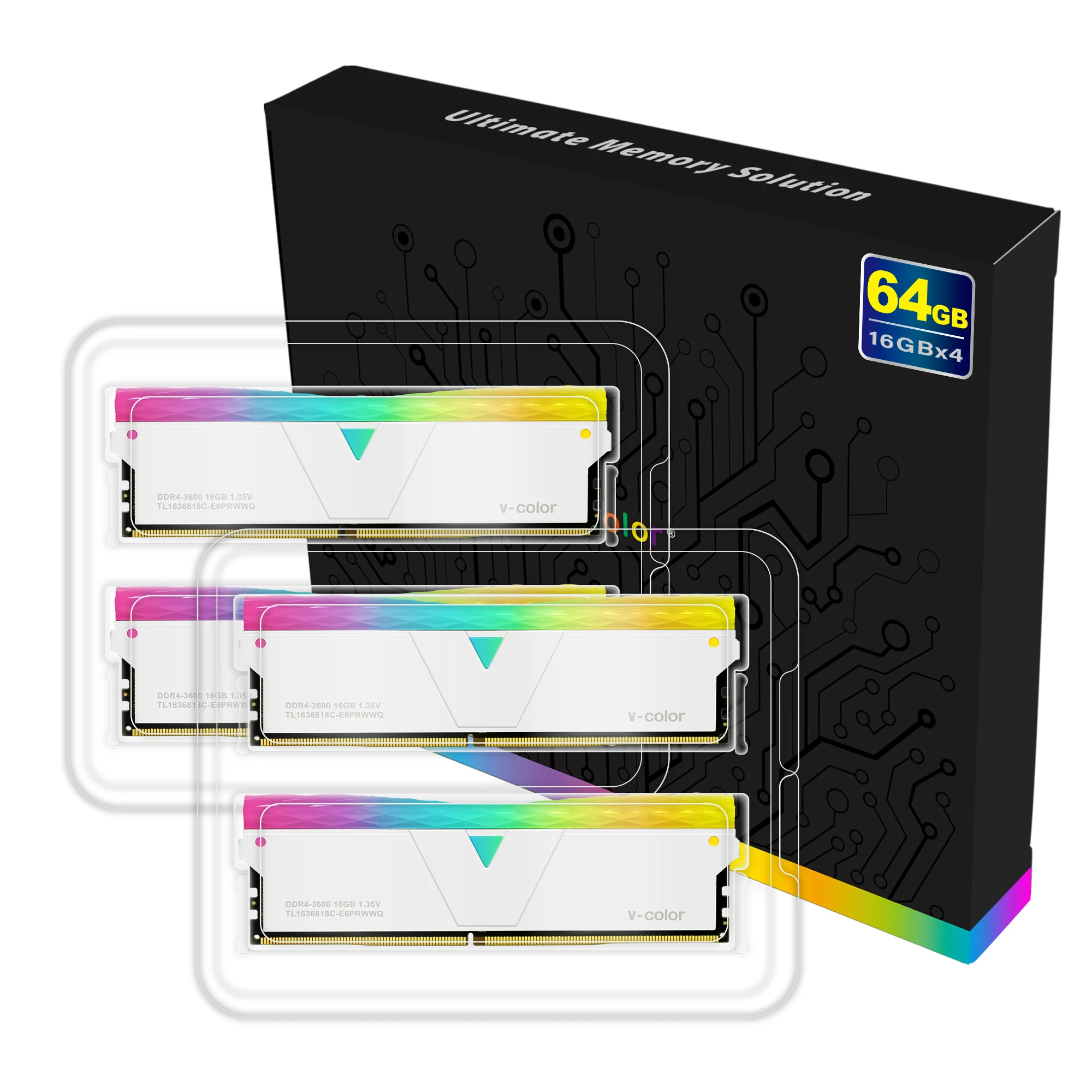 DDR4 | Prism Pro RGB | 64GB (16GBx4) | Gaming Memory | U-DIMM - Image 19