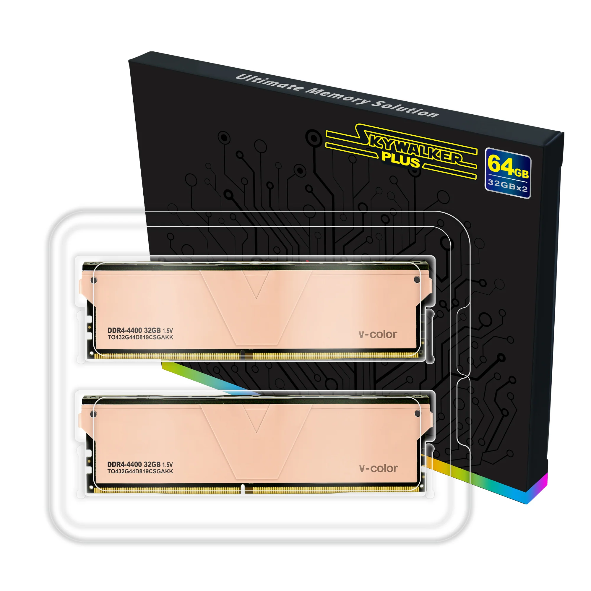 DDR4 | Skywalker Plus | 64GB (32GBx2) | Overclocking Memory | U-DIMM - Image 4