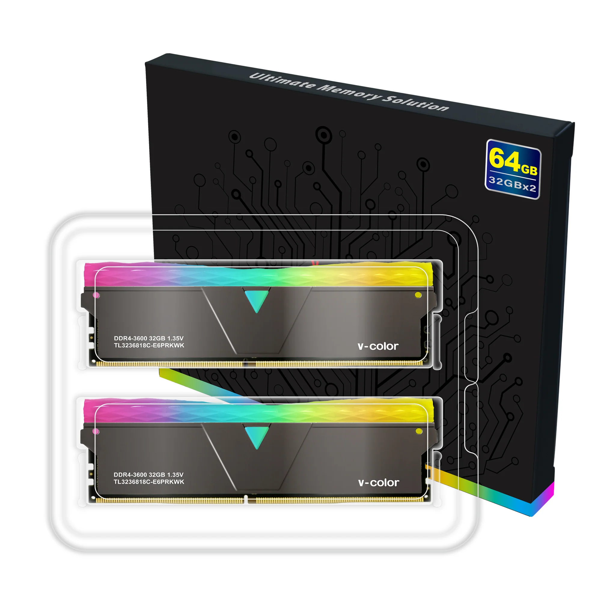 DDR4 | Prism Pro RGB | 64GB (32GBx2) | Gaming Memory | U-DIMM - Image 13