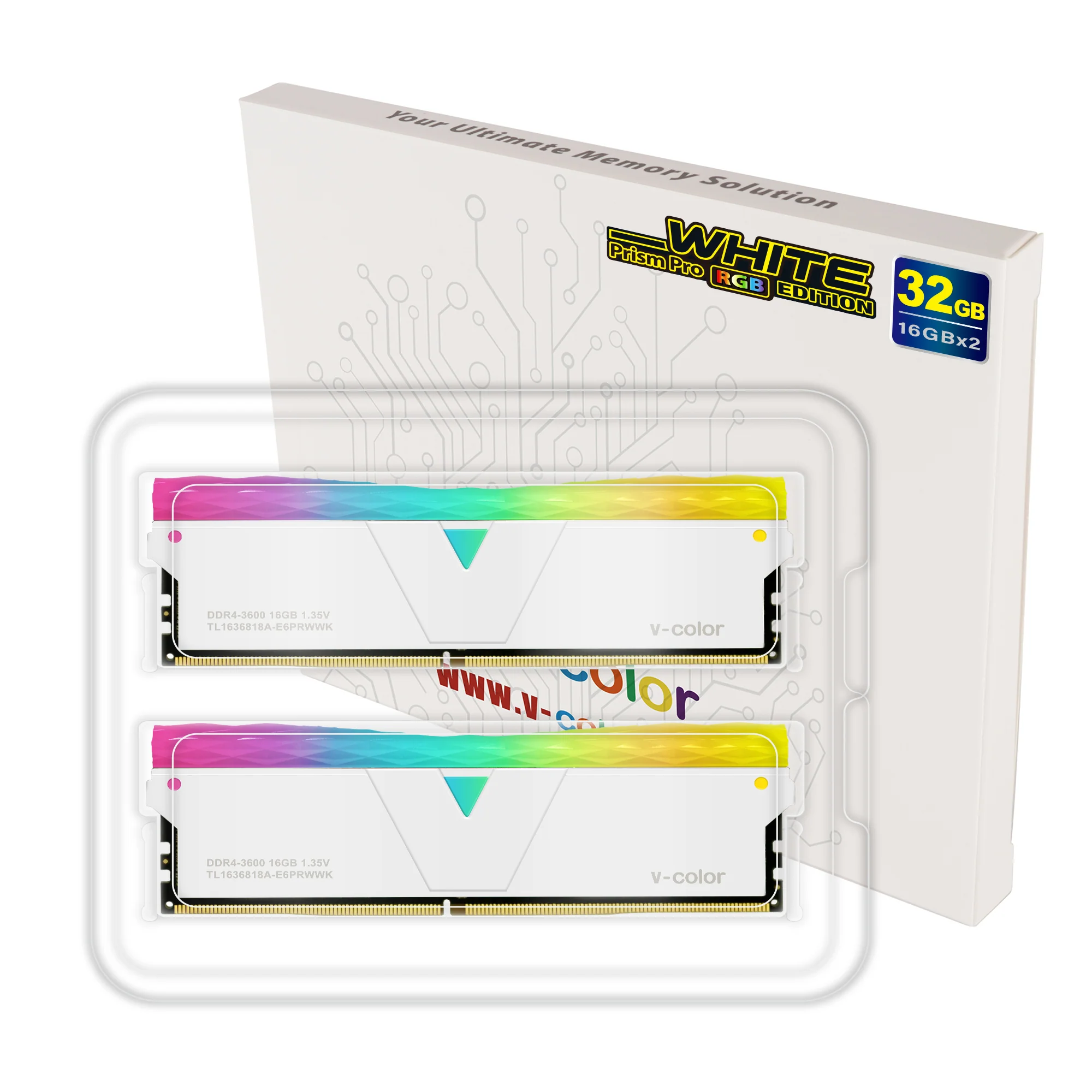 DDR4 | Prism Pro RGB | 32GB (16GBx2) | Gaming Memory | U-DIMM - Image 5