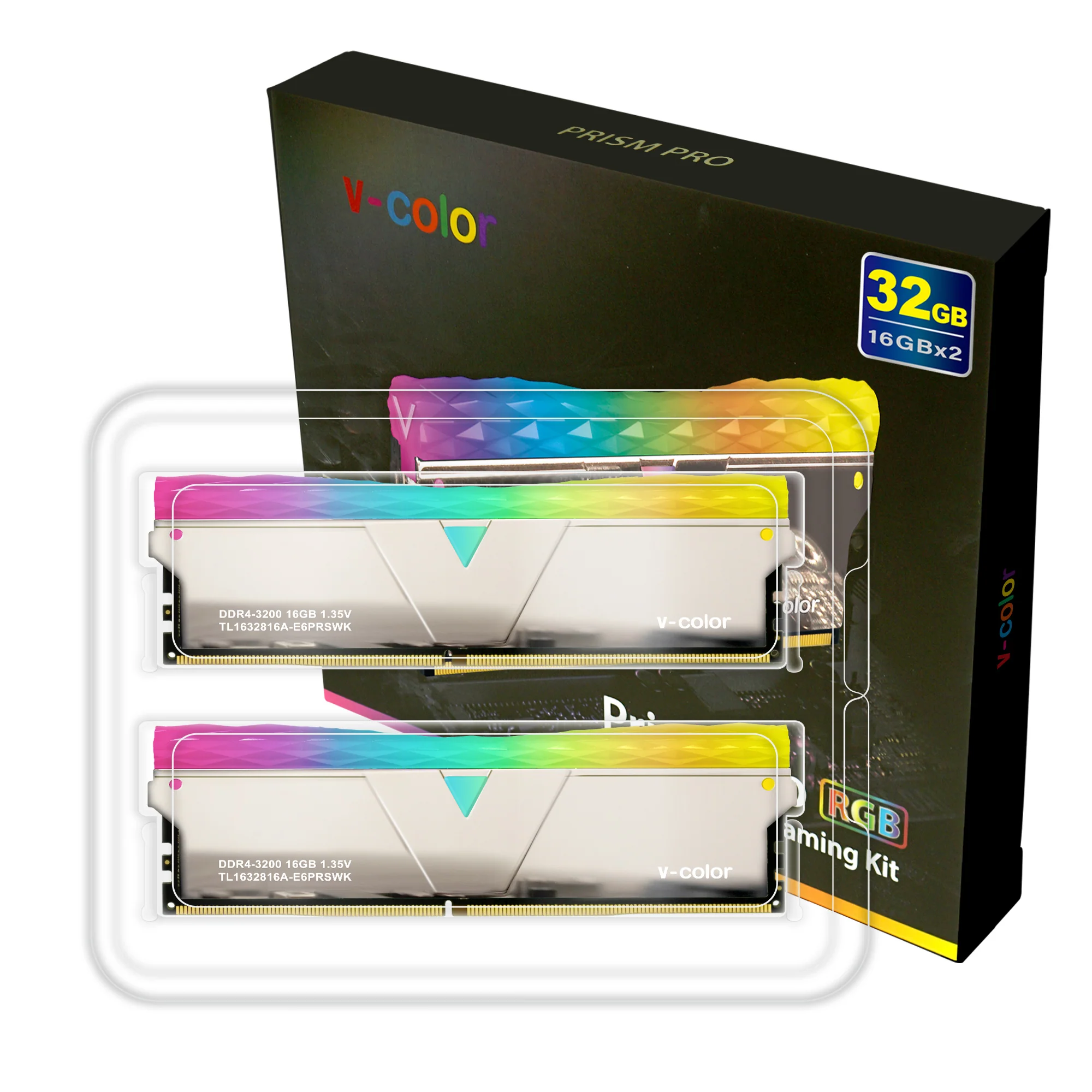 DDR4 | Prism Pro RGB | 32GB (16GBx2) | Gaming Memory | U-DIMM - Image 9