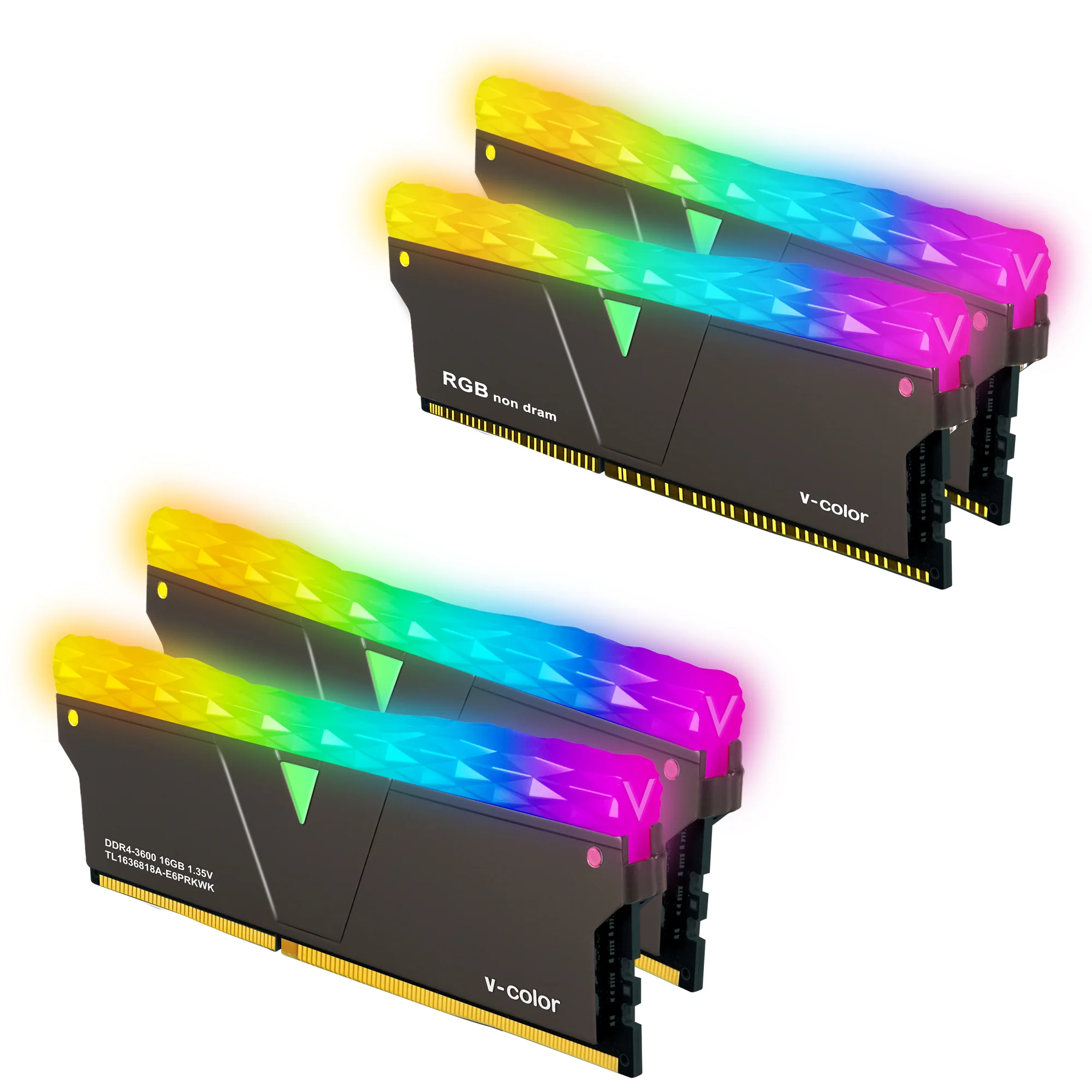 DDR4 | SCC Kit 2+2 Prism Pro RGB | 32GB (16GBx2) | Gaming Memory | U-DIMM - Image 23