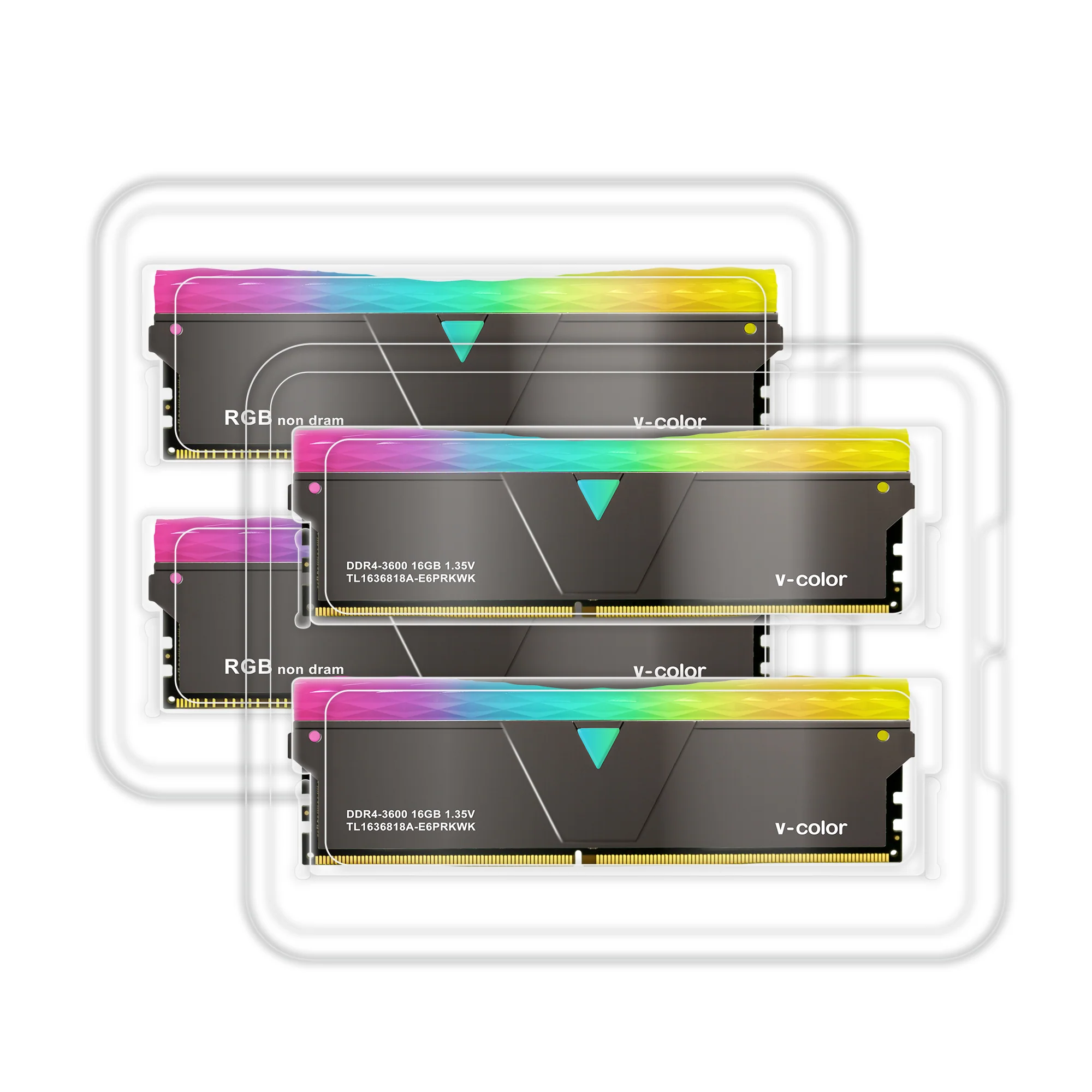 DDR4 | SCC Kit 2+2 Prism Pro RGB | 32GB (16GBx2) | Gaming Memory | U-DIMM - Image 26