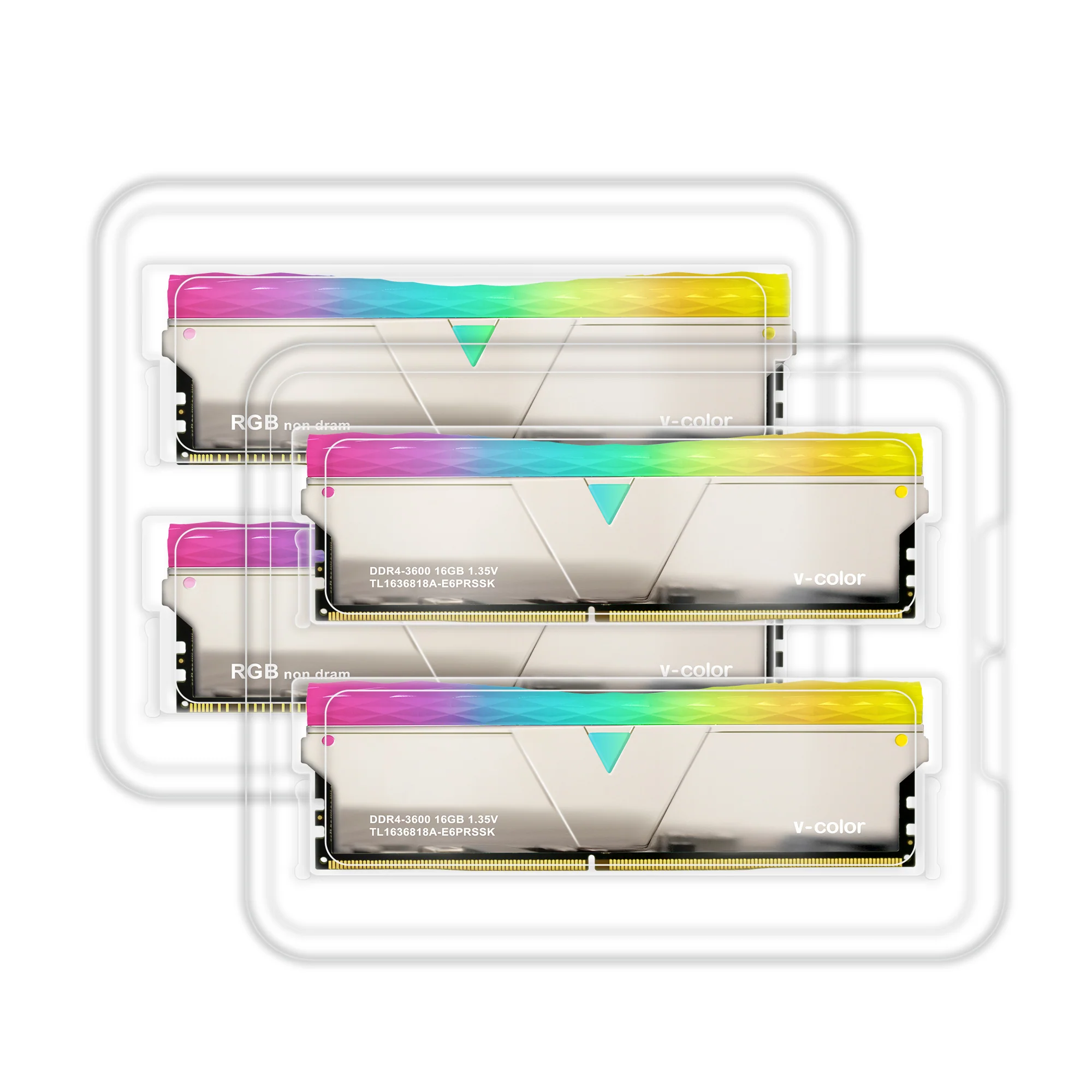 DDR4 | SCC Kit 2+2 Prism Pro RGB | 32GB (16GBx2) | Gaming Memory | U-DIMM - Image 36