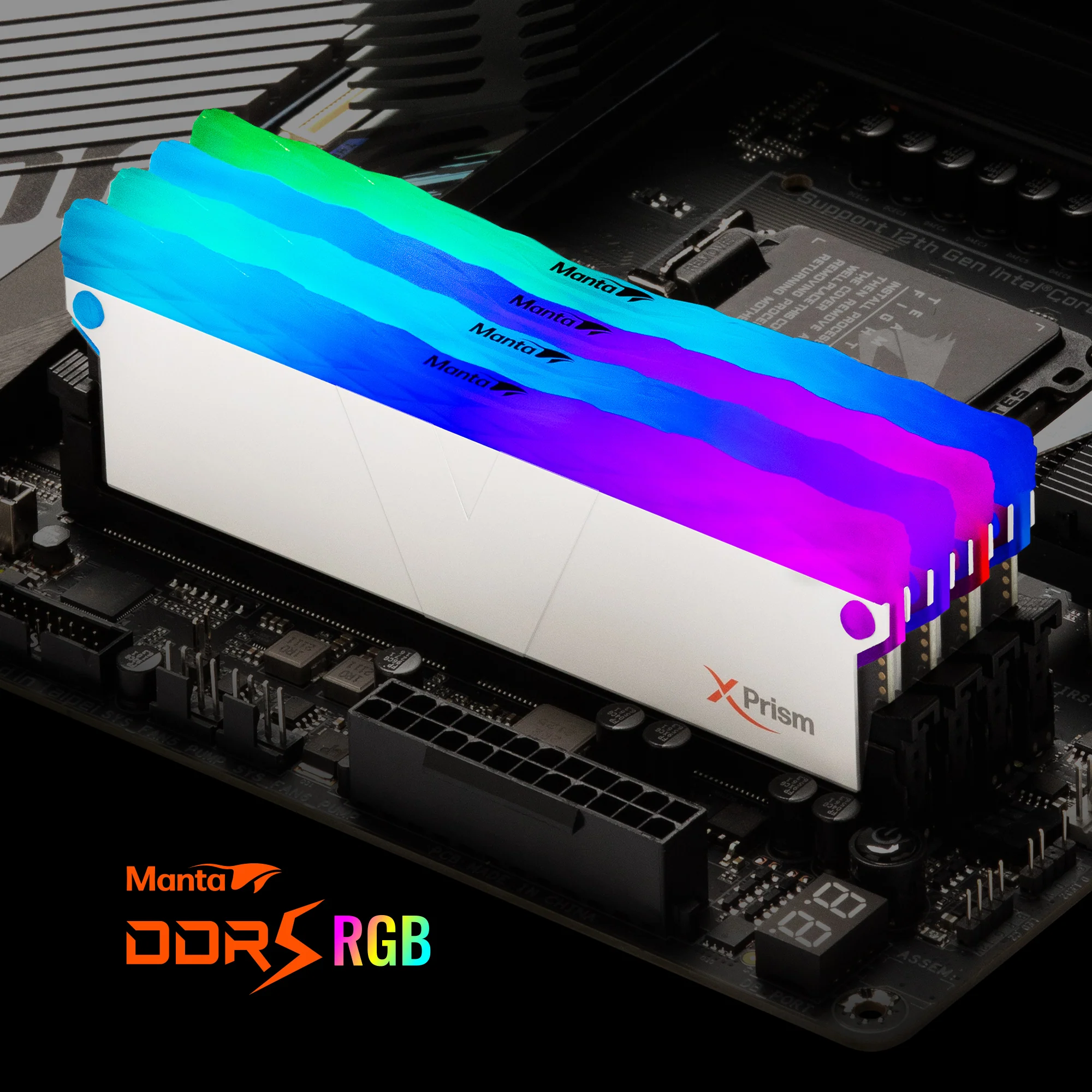 DDR5 | [Manta] XPrism RGB | SCC KIT | 32GB (16GBx2) | INTEL XMP | Gaming Memory - Image 7