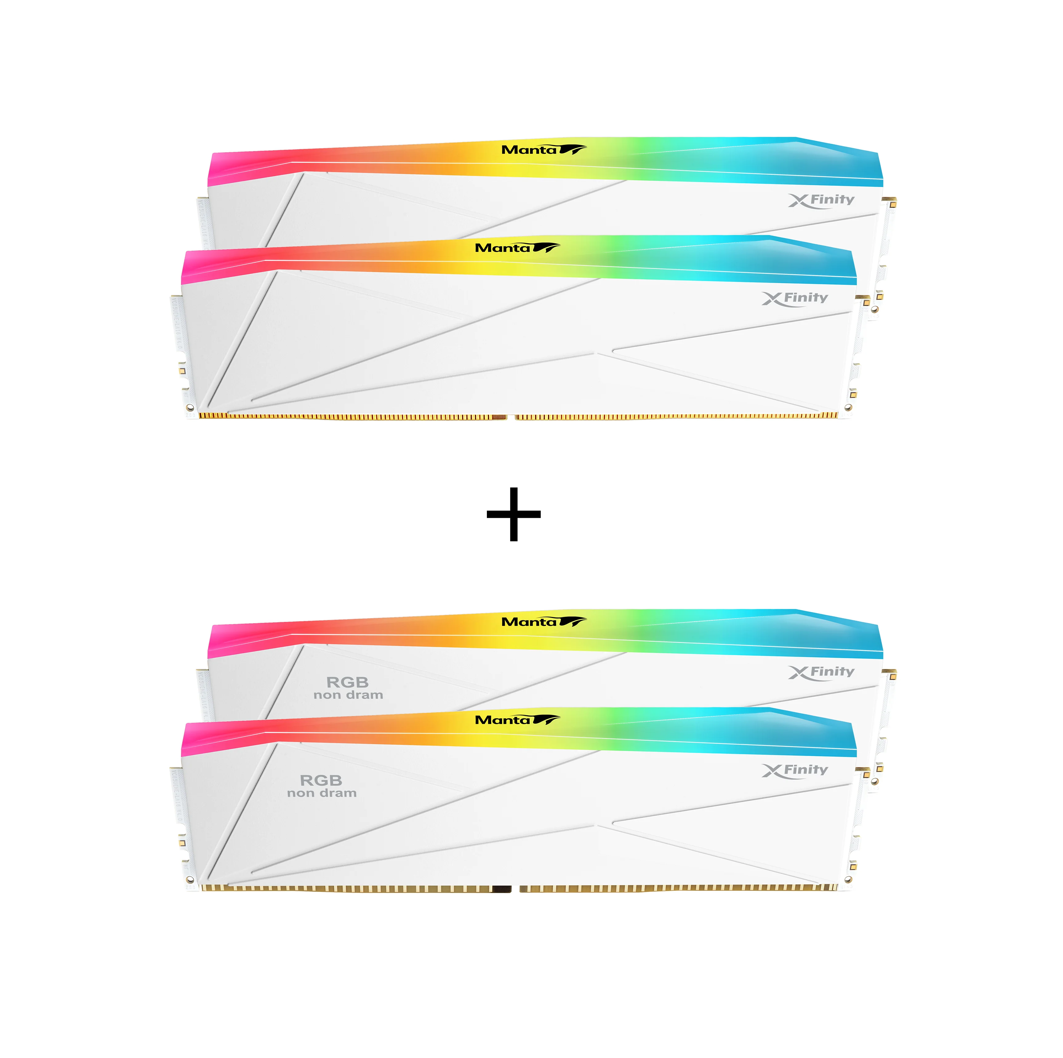 Supports Intel® 200S Boost | DDR5 | [Manta] XFinity RGB | SCC KIT 2+2 | Gaming Memory With RGB Filler Kit - Image 5