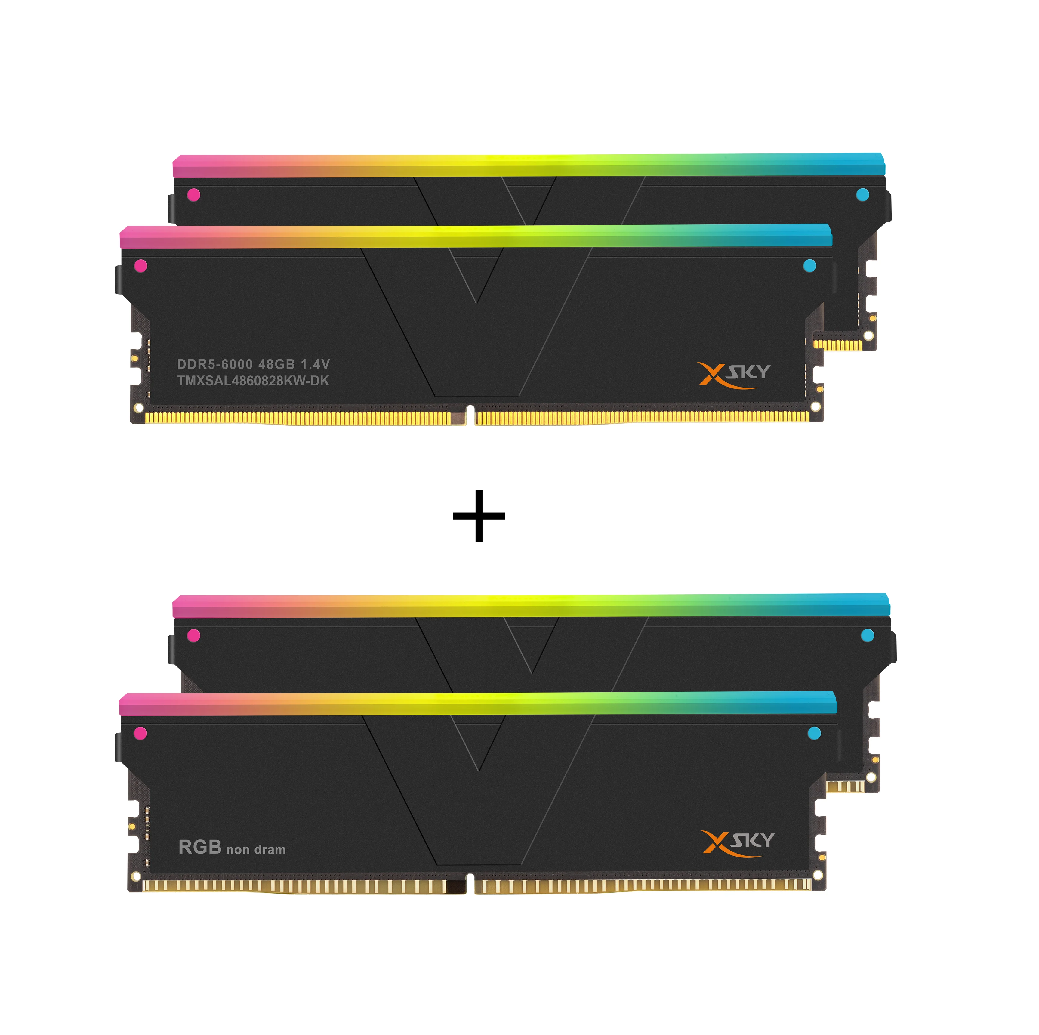 DDR5 | [Manta] XSky RGB | Ultra-Low Timing Gaming Memory | SCC 2+2 KIT with RGB Filler Kit - Image 27