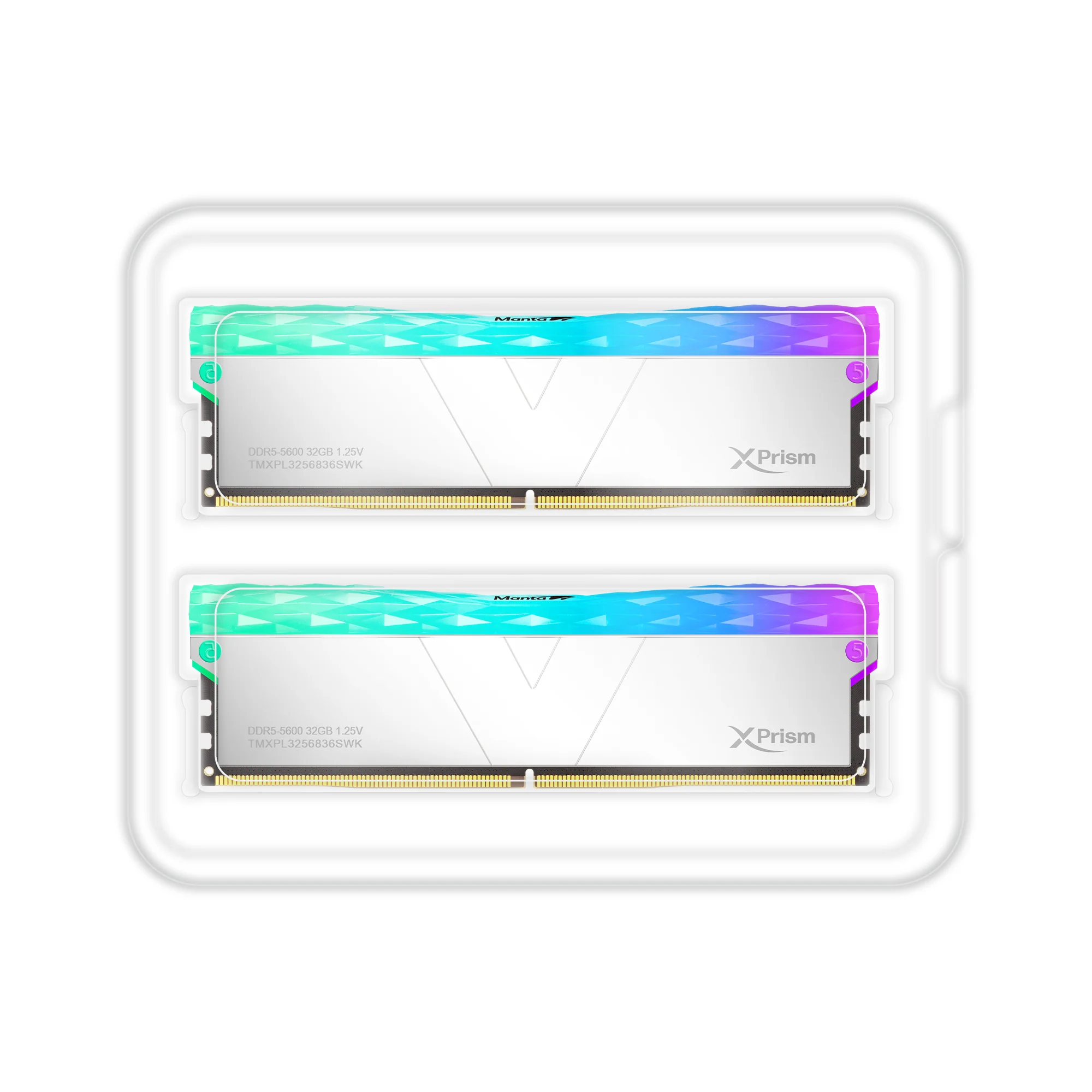 DDR5 | [Manta] XPrism RGB | 64GB (32GBx2) | INTEL XMP | Gaming Memory - Image 4