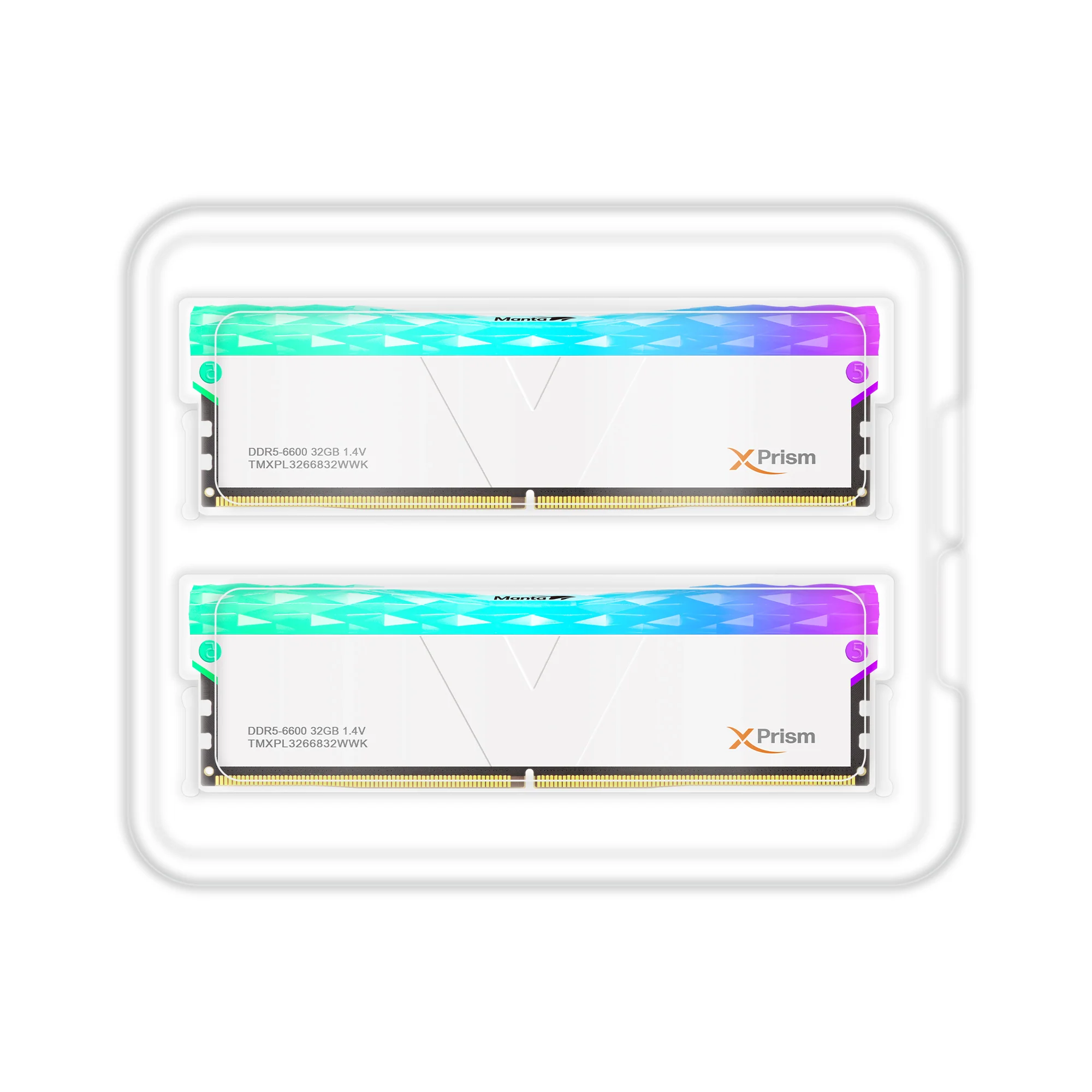 DDR5 | [Manta] XPrism RGB | 64GB (32GBx2) | INTEL XMP | Gaming Memory - Image 42