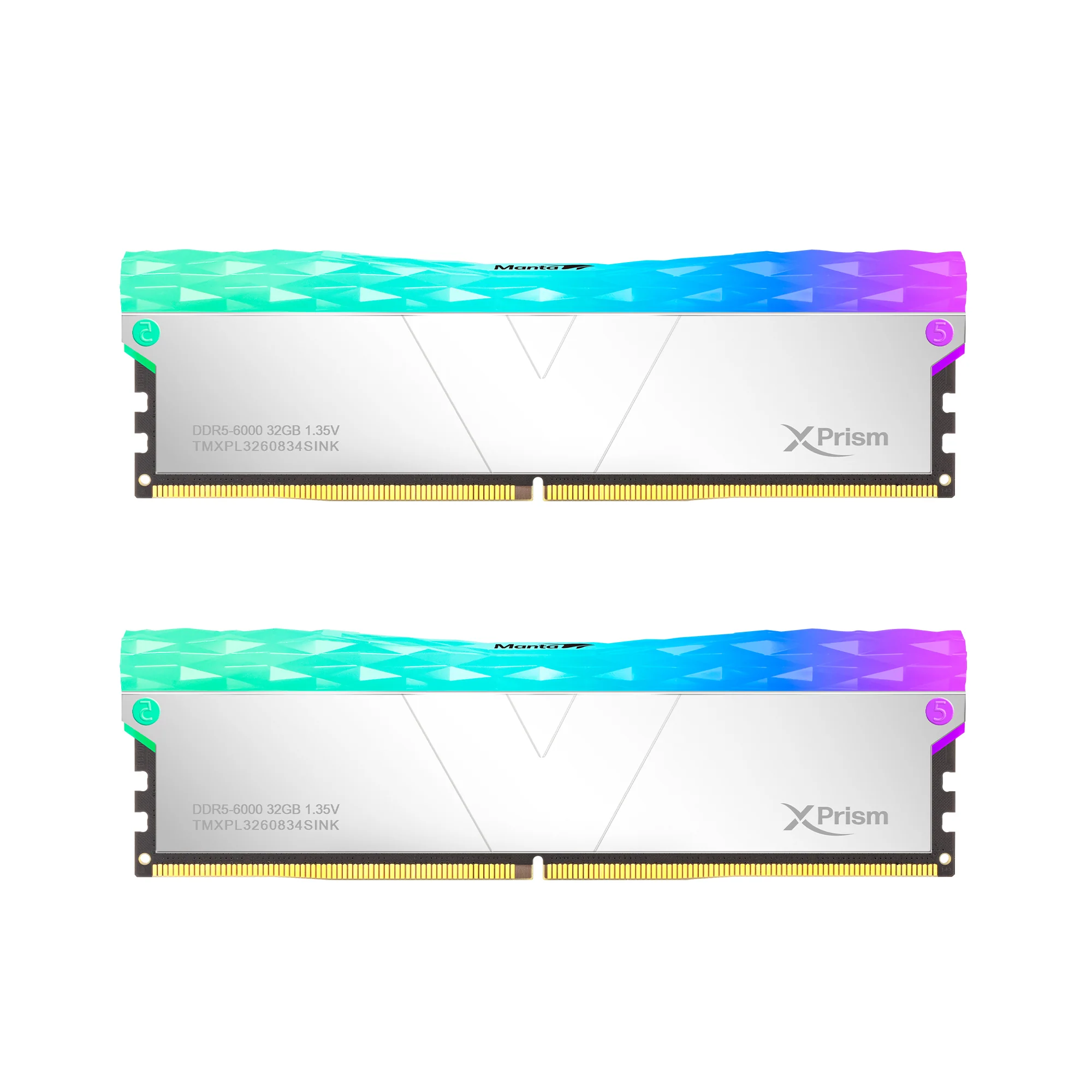 DDR5 | [Manta] XPrism RGB | 64GB (32GBx2) | INTEL XMP | Gaming Memory - Image 7